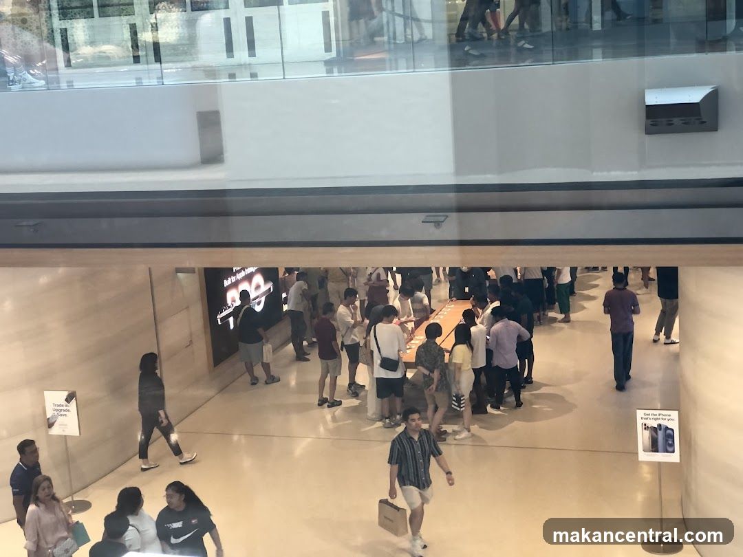 People inside a store