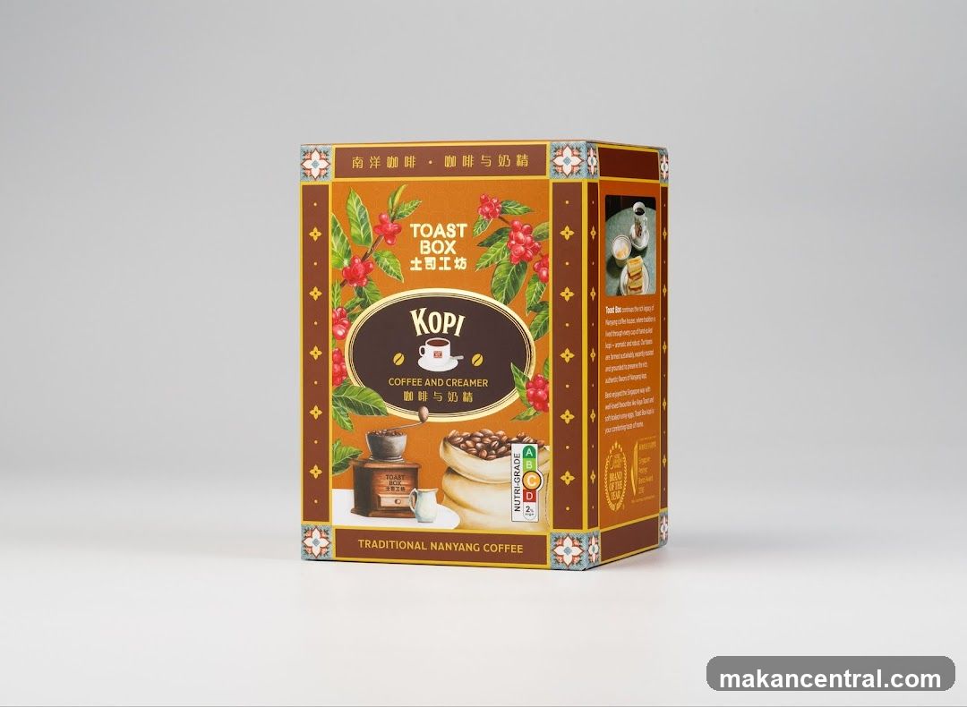 Toast Box Kopi Coffee and Creamer Box