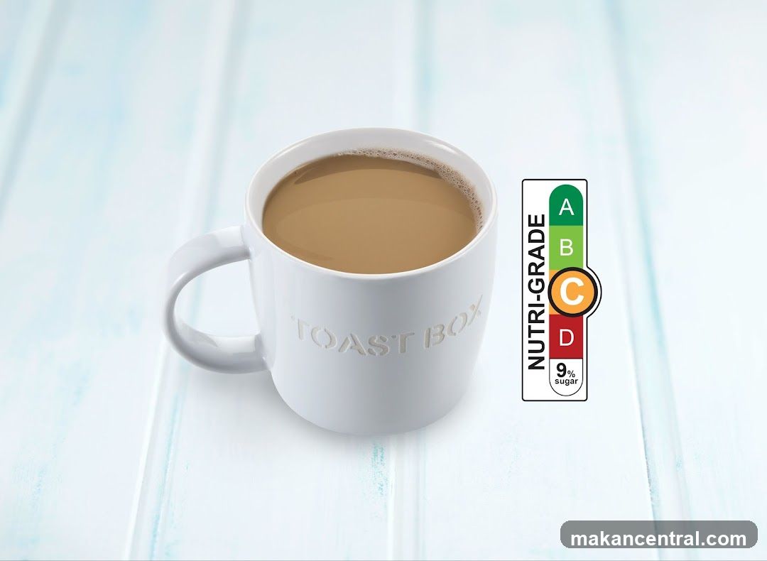 Coffee with Nutri-Grade Label