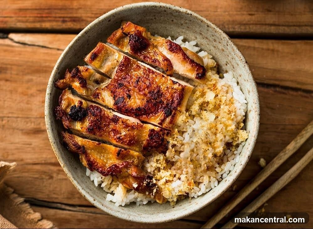 Grilled Chicken and Rice Bowl