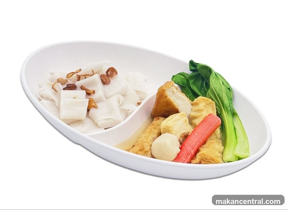 Noodle Dish with Assorted Toppings