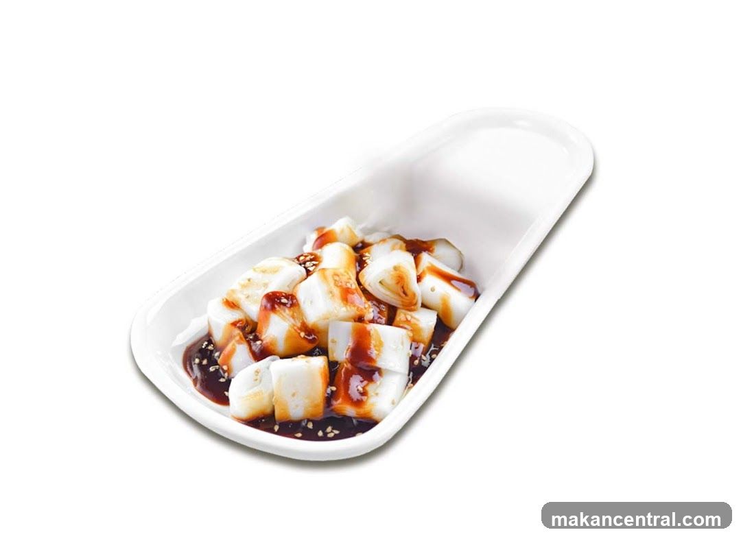 Cheung Fun with Sauce