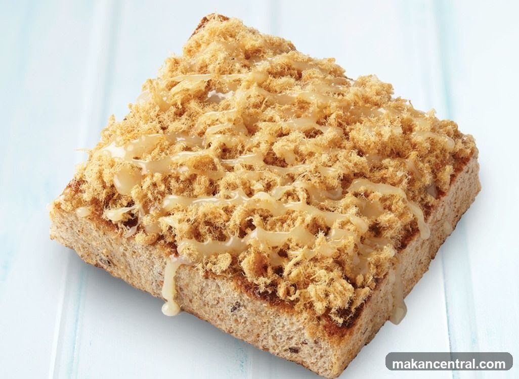 Shredded Pork Floss Toast