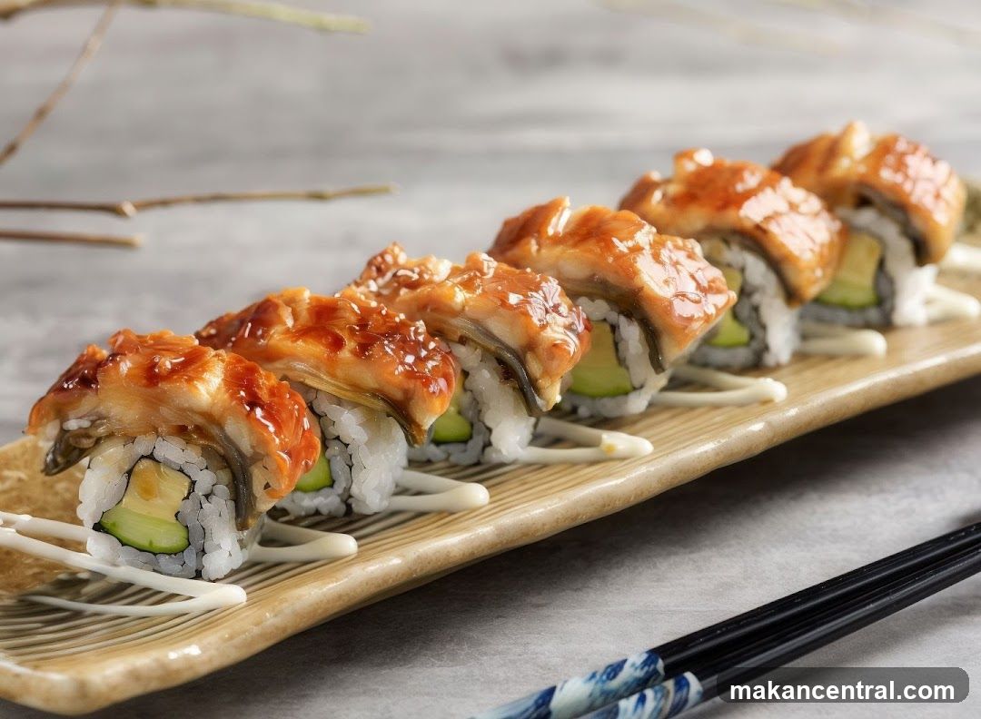Eel Sushi Rolls