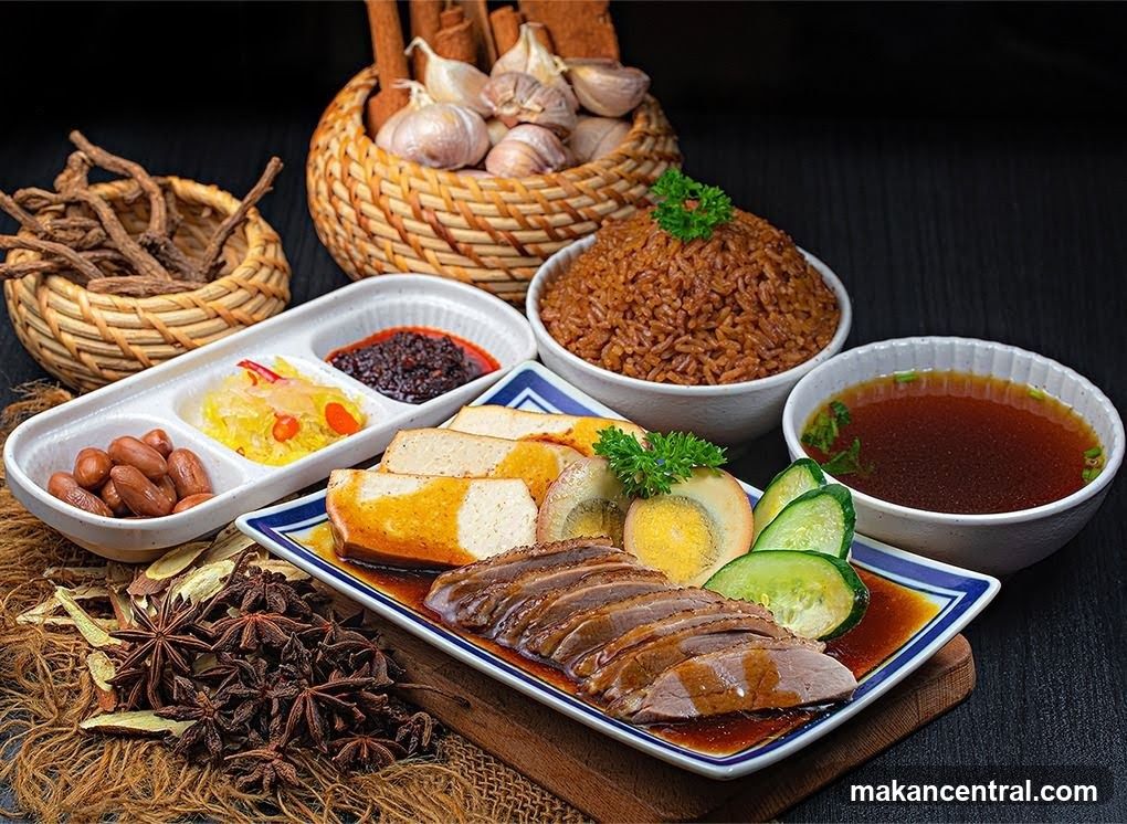 Braised Duck Rice Set