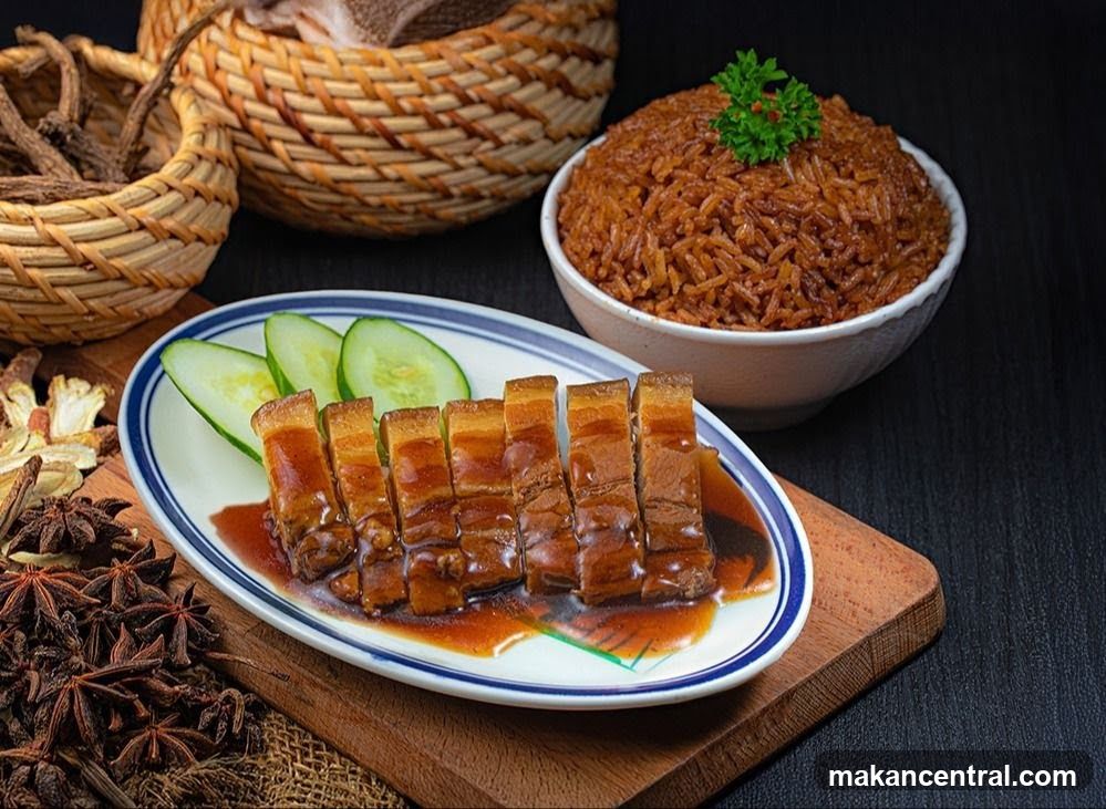 Braised Pork Belly with Rice