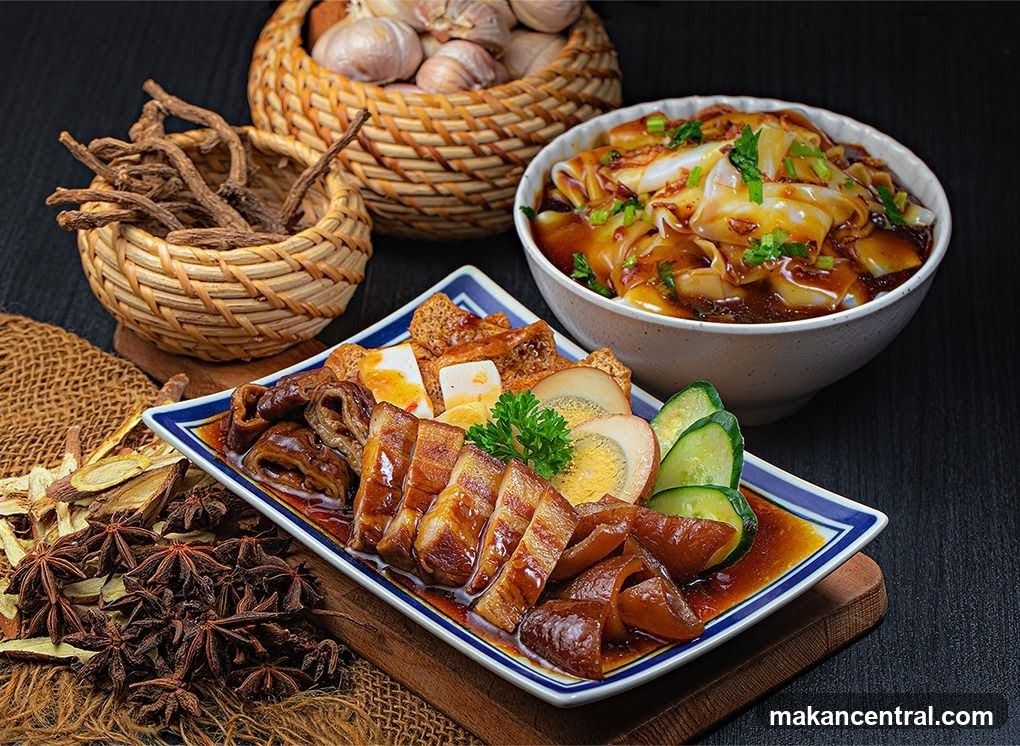 Braised Pork Belly and Noodles