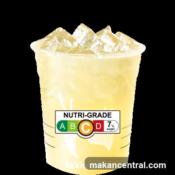 Lemonade with Nutri-Grade label