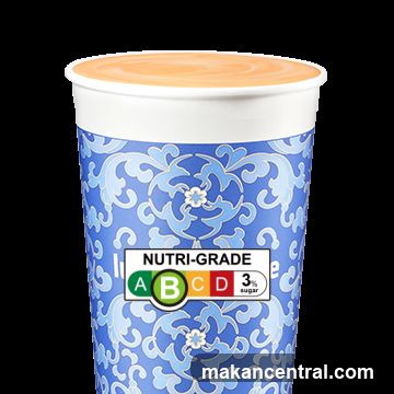 Beverage cup with Nutri-Grade label