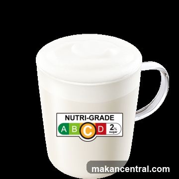 Drink with Nutri-Grade label