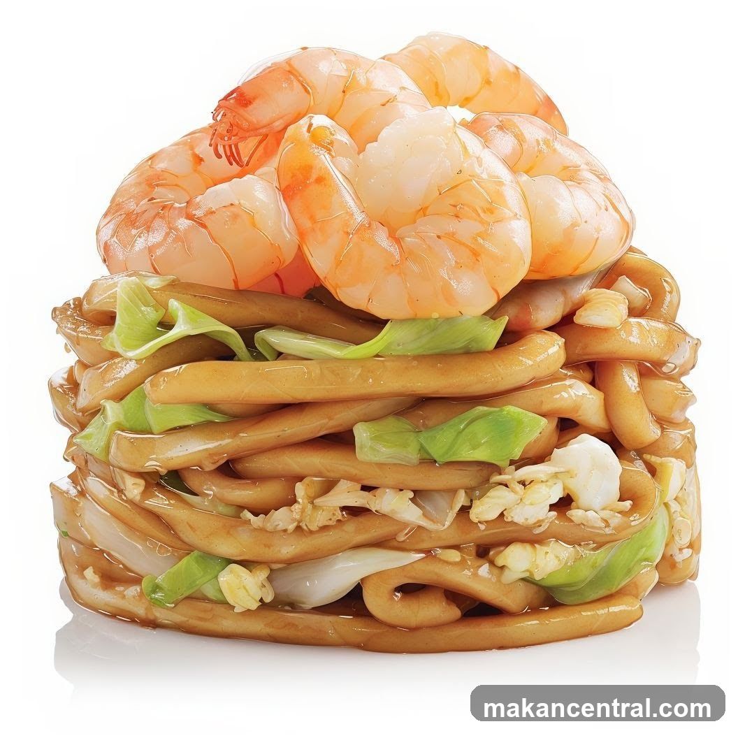 Shrimp and Noodles