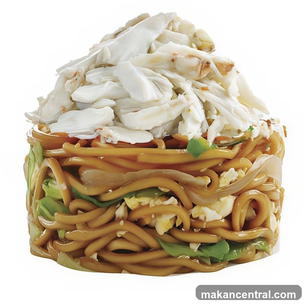 Crab Meat Noodles