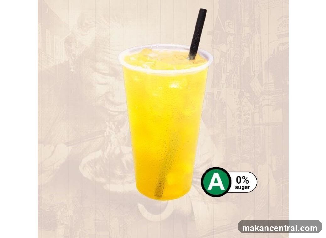 Yellow Drink with 0% Sugar