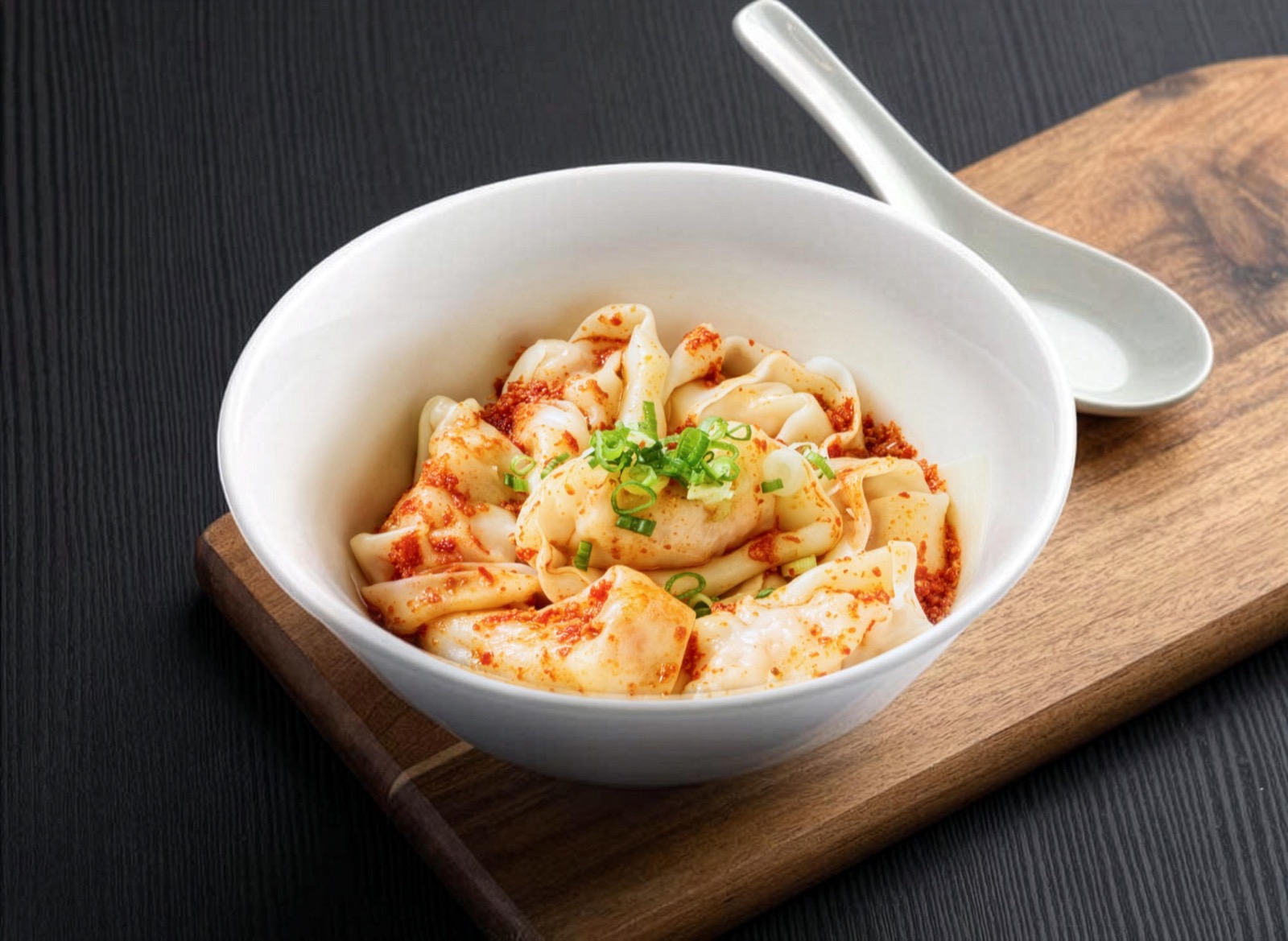 Shrimp and pork wantons in spicy sauce, an ION Orchard exclusive at Din Tai Fung