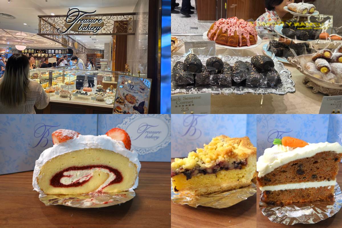 Treasure Bakery pastries at Food Opera ION Orchard