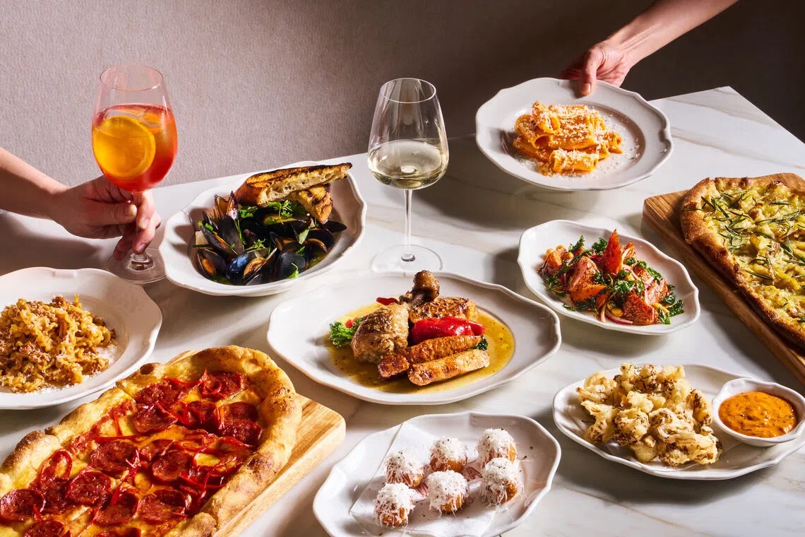 Osteria Mozza expanded menu dishes for the ION Orchard reopening