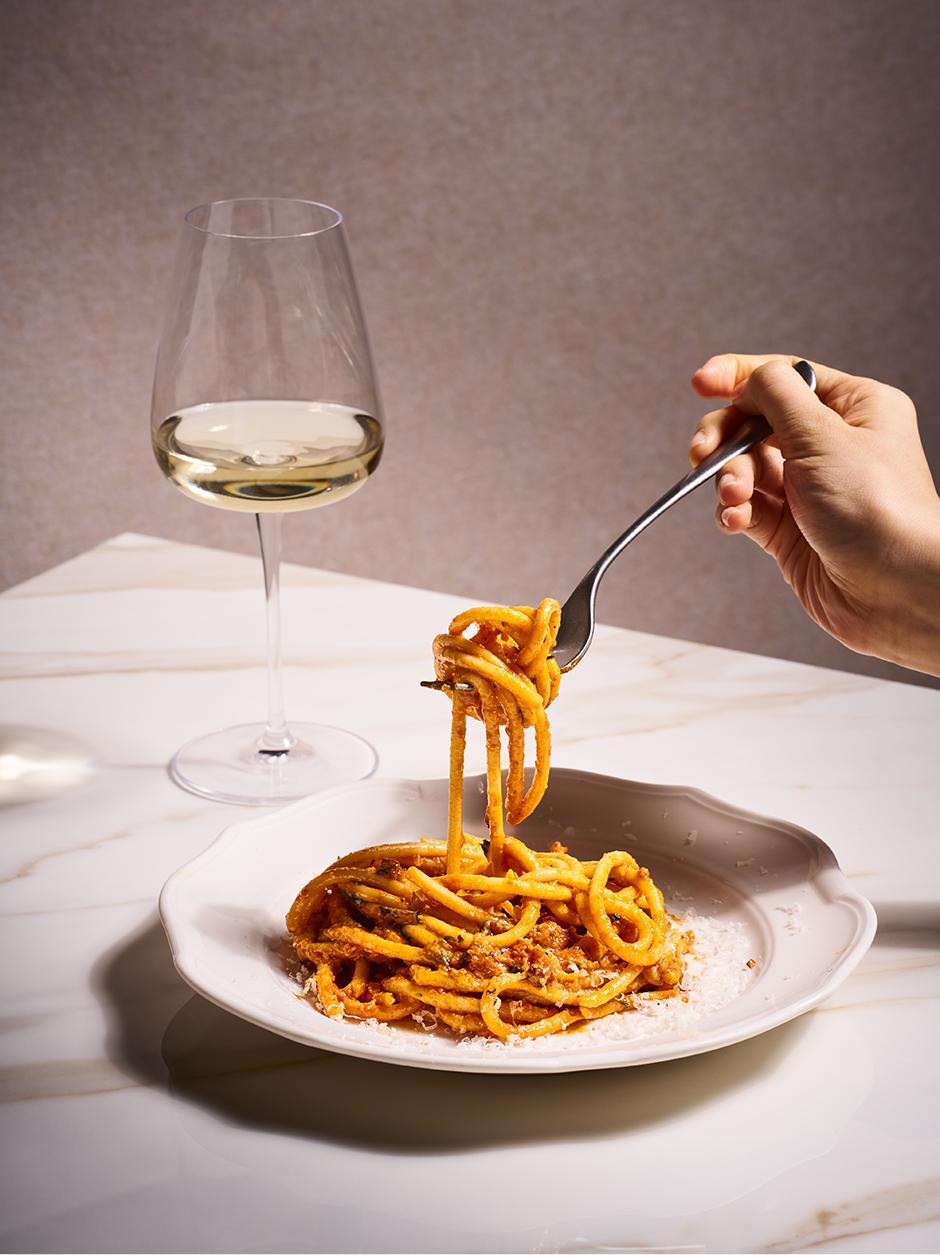 Handmade pasta at Osteria Mozza Singapore ION Orchard
