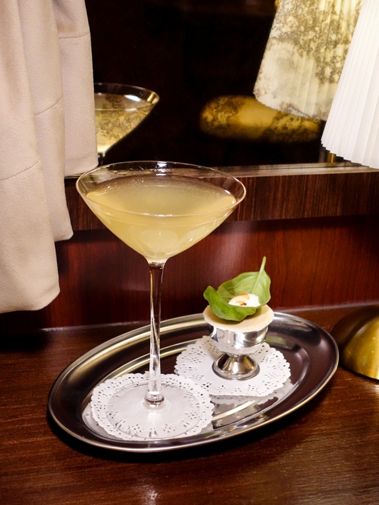 Italian Caprese martini at The Singapore Martini Club Tanglin Road