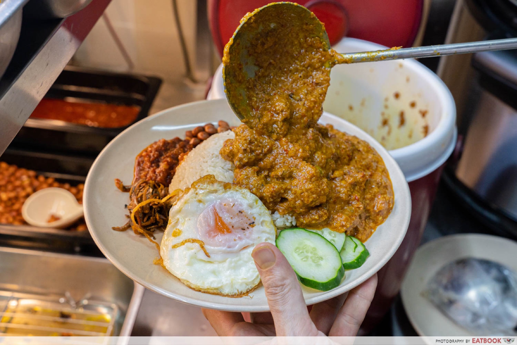Nasi rendang ayam at Spicy Hubby, The Centrepoint Food Street, Orchard Road