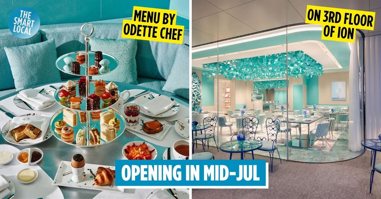 Tiffany & Co. Blue Box Cafe Opens at ION Orchard: Breakfast at Tiffany's Is Now Real